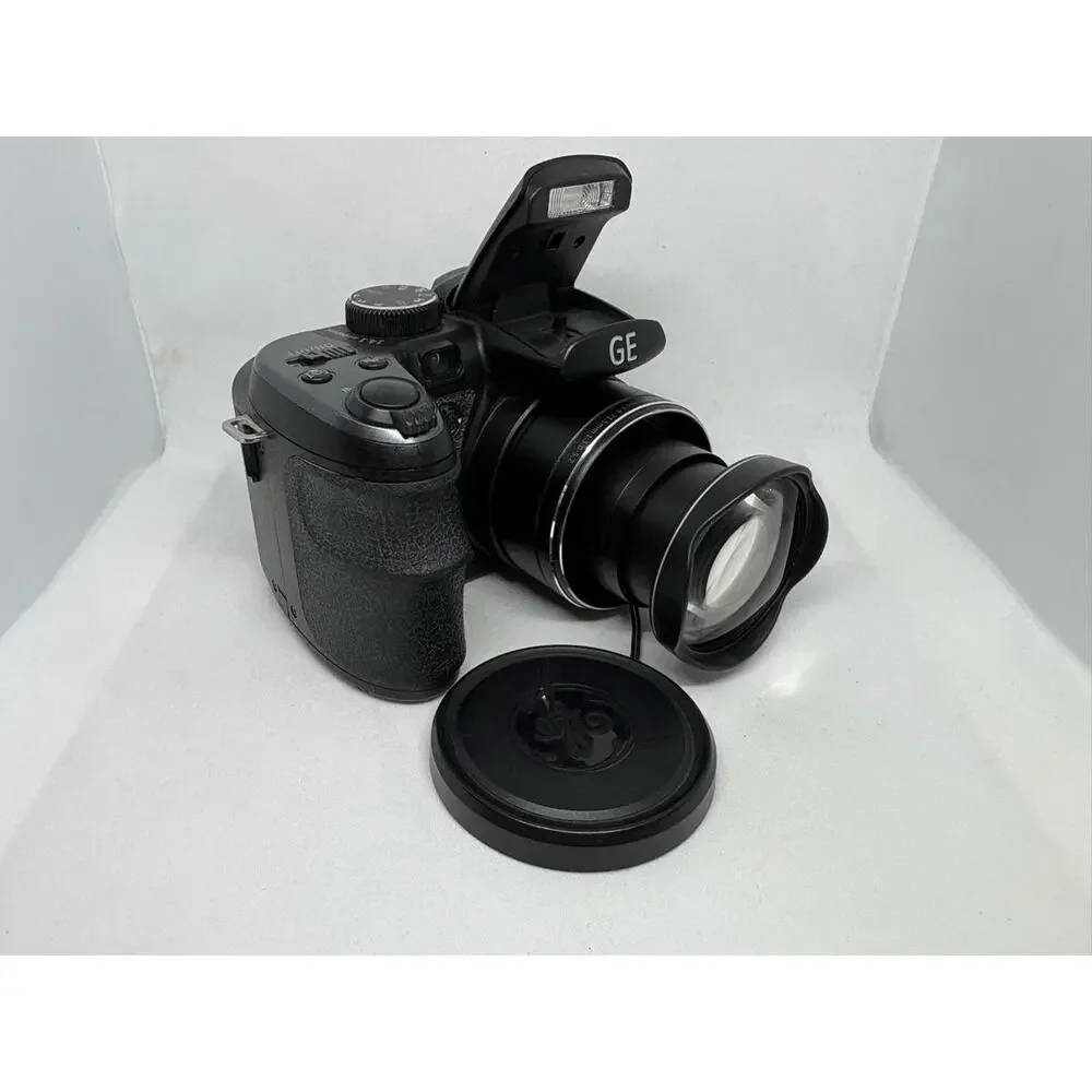 GE General Imaging X5 14.1MP Digital Camera, 15× Zoom Parts Repair Pwrs On READ
